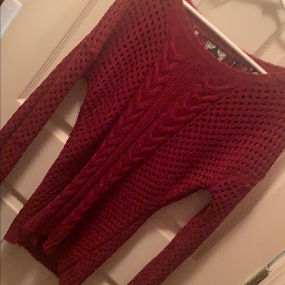 Crochet sweater